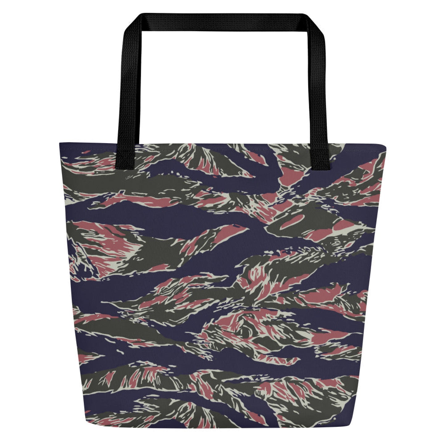Thailand Tiger Stripe CAMO Large Tote Bag
