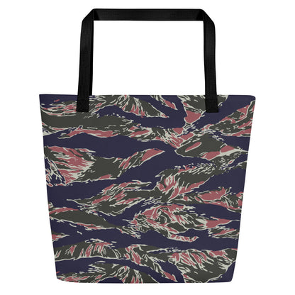 Thailand Tiger Stripe CAMO Large Tote Bag