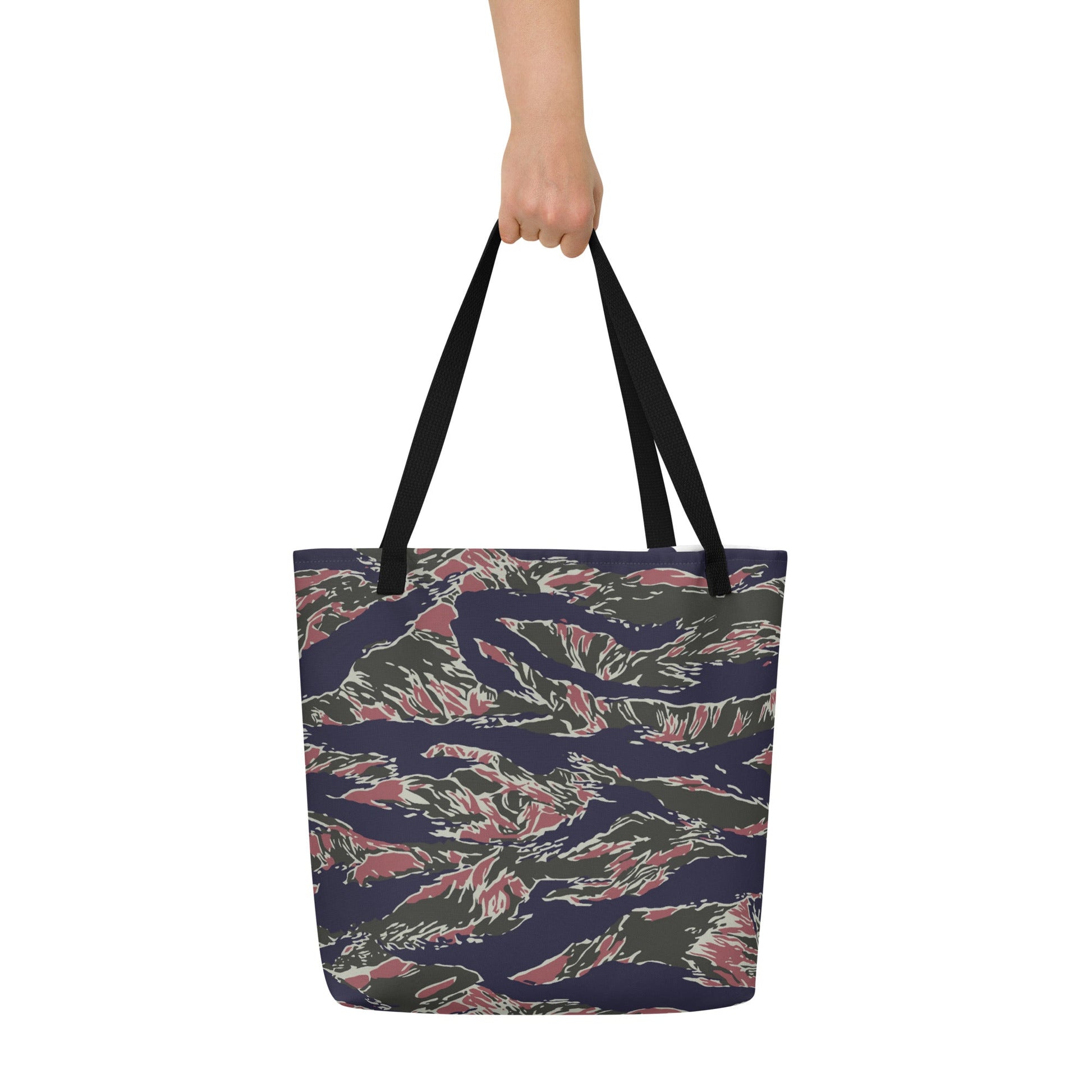 Thailand Tiger Stripe CAMO Large Tote Bag