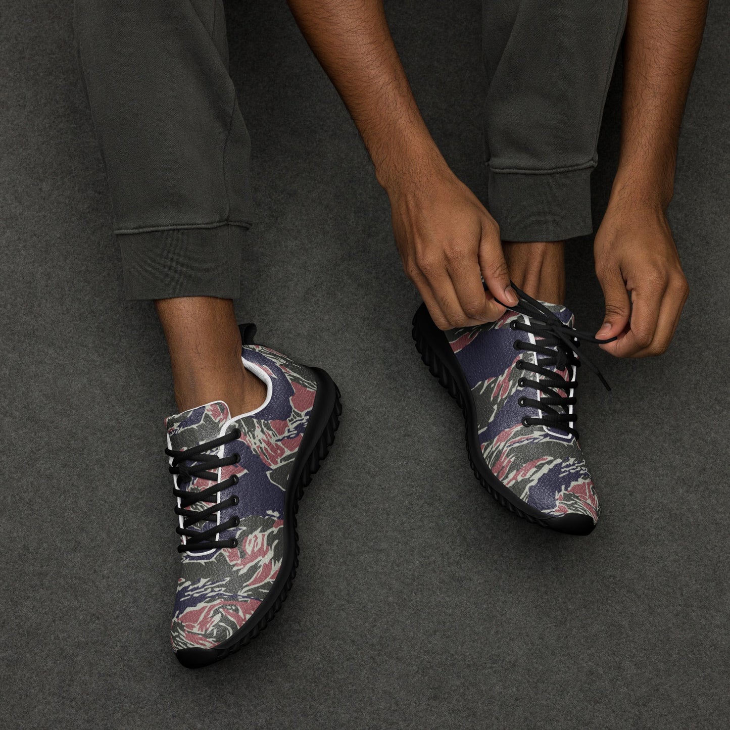 Thailand Tiger Stripe CAMO Mens Athletic Shoes