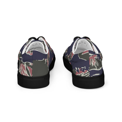 Thailand Tiger Stripe CAMO Mens Lace-Up Canvas Shoes - Lace-up