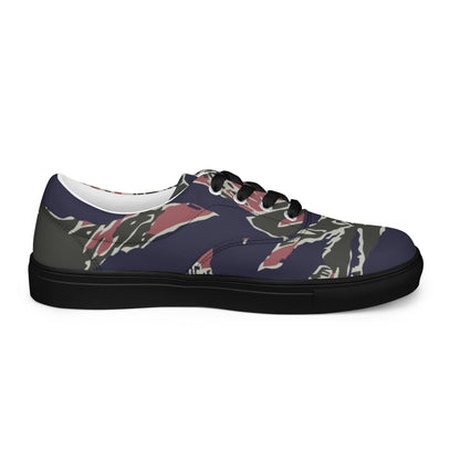 Thailand Tiger Stripe CAMO Mens Lace-Up Canvas Shoes - Lace-up