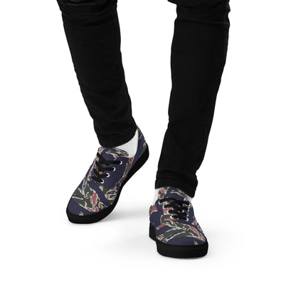Thailand Tiger Stripe CAMO Mens Lace-Up Canvas Shoes - Lace-up