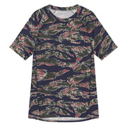 Tiger Stripe Siam Shadow CAMO Mens Short-Sleeve Rash Guard - 2XS - SS