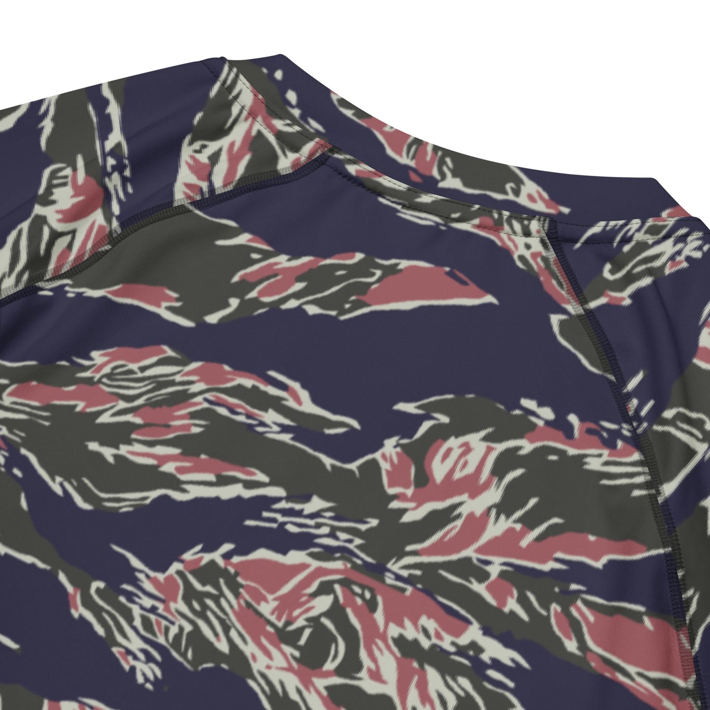 Thailand Tiger Stripe CAMO Mens Short-Sleeve Rash Guard