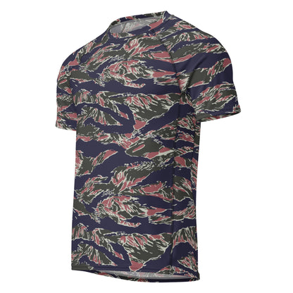 Thailand Tiger Stripe CAMO Mens Short-Sleeve Rash Guard