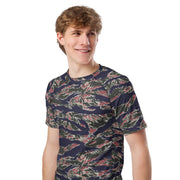 Tiger Stripe Siam Shadow CAMO Mens Short-Sleeve Rash Guard - SS