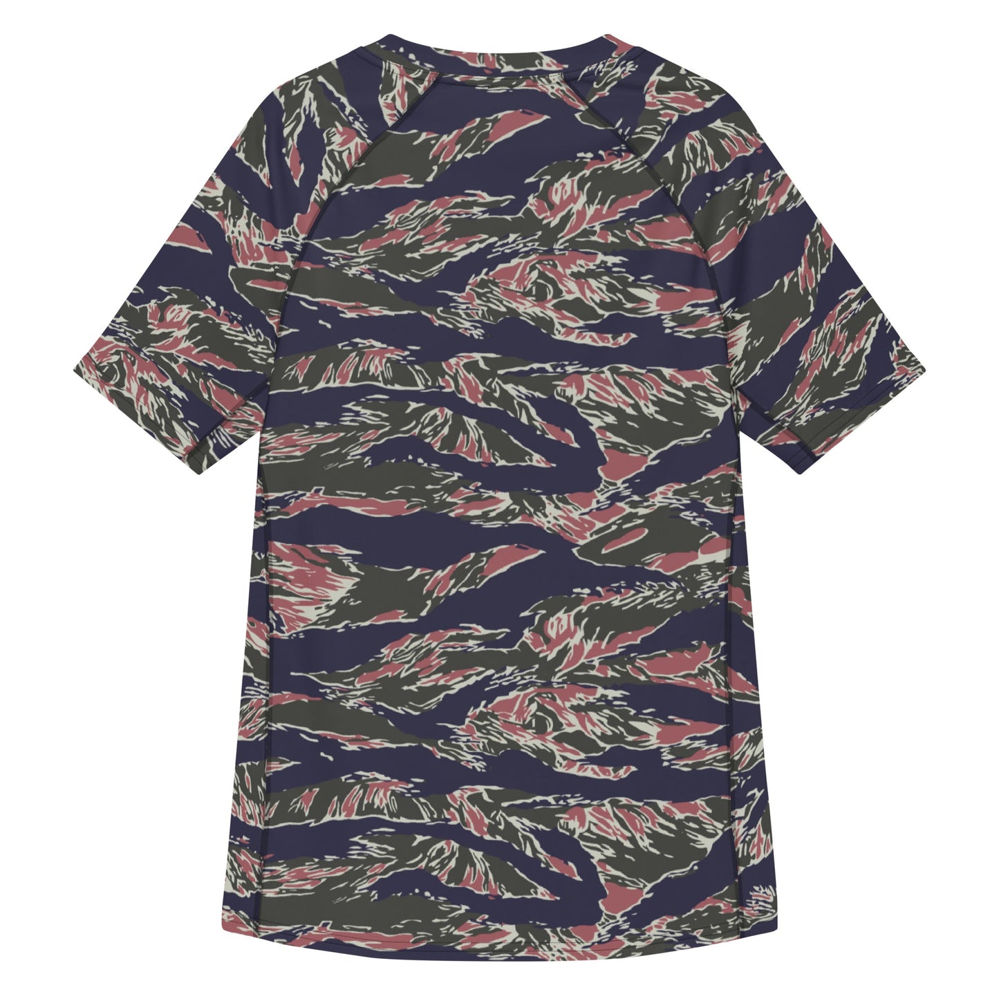 Thailand Tiger Stripe CAMO Mens Short-Sleeve Rash Guard
