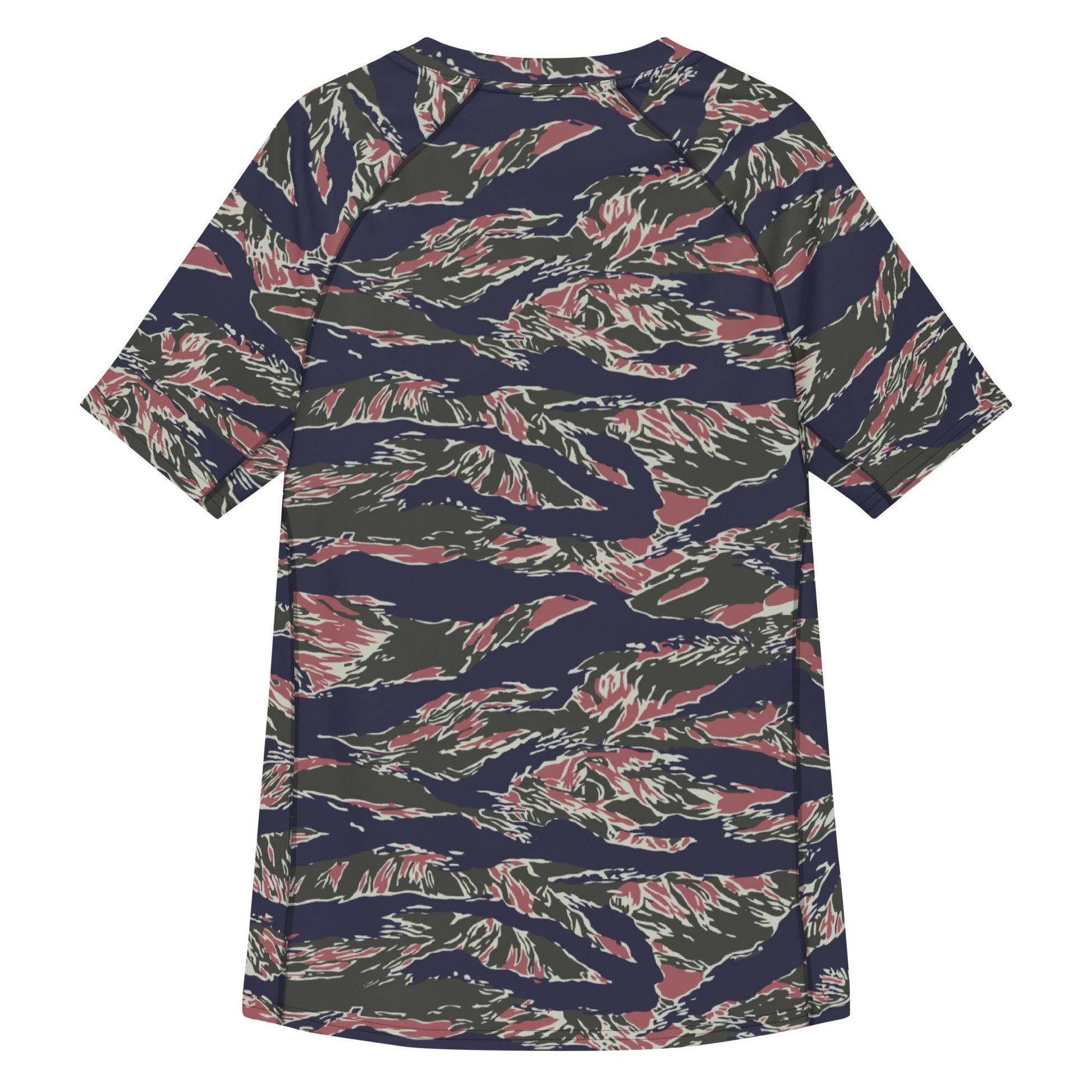 Thailand Tiger Stripe CAMO Mens Short-Sleeve Rash Guard