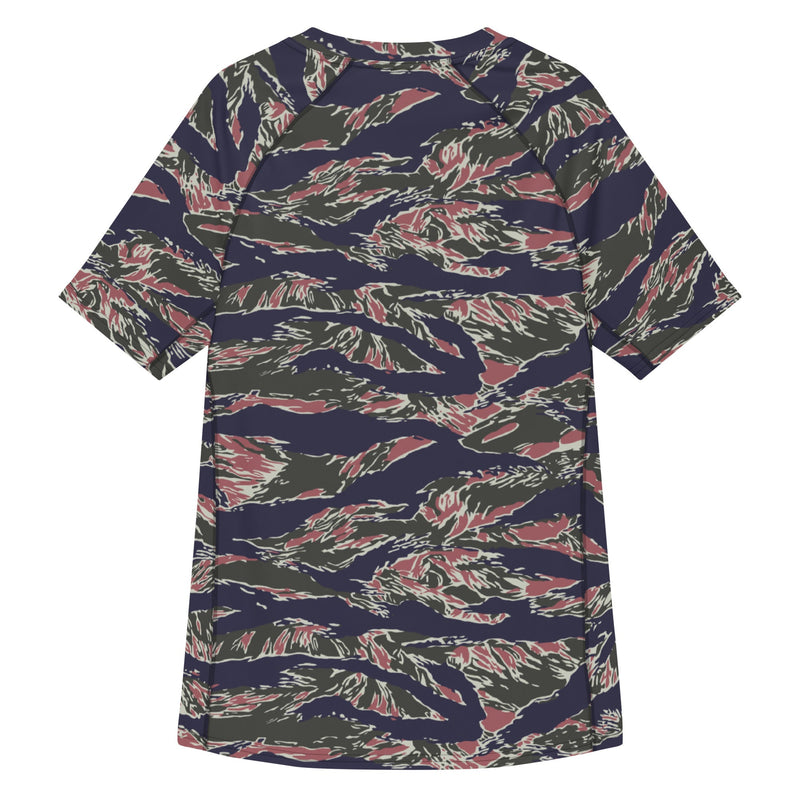 Tiger Stripe Siam Shadow CAMO Mens Short-Sleeve Rash Guard - SS