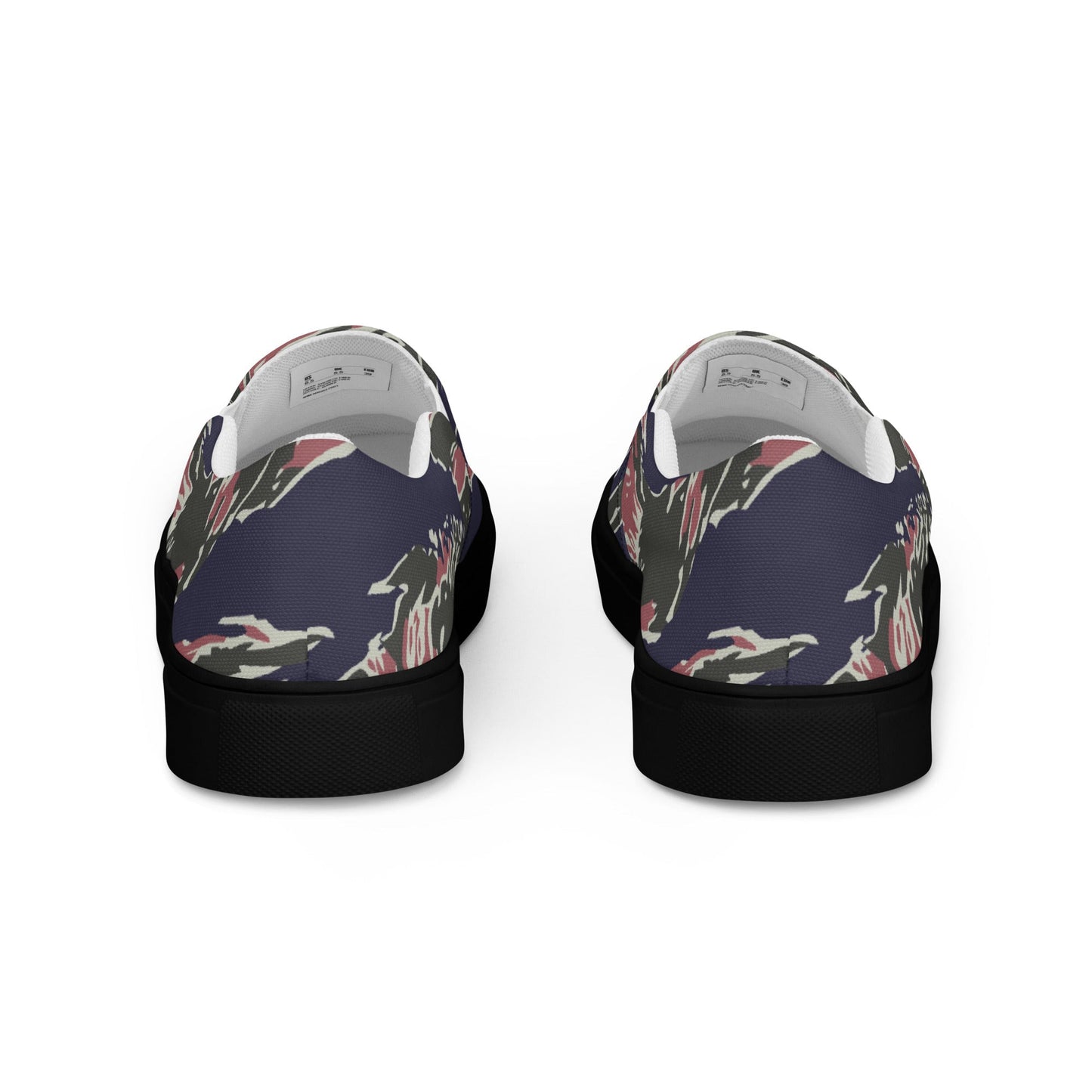 Thailand Tiger Stripe CAMO Mens Slip-On Canvas Shoes