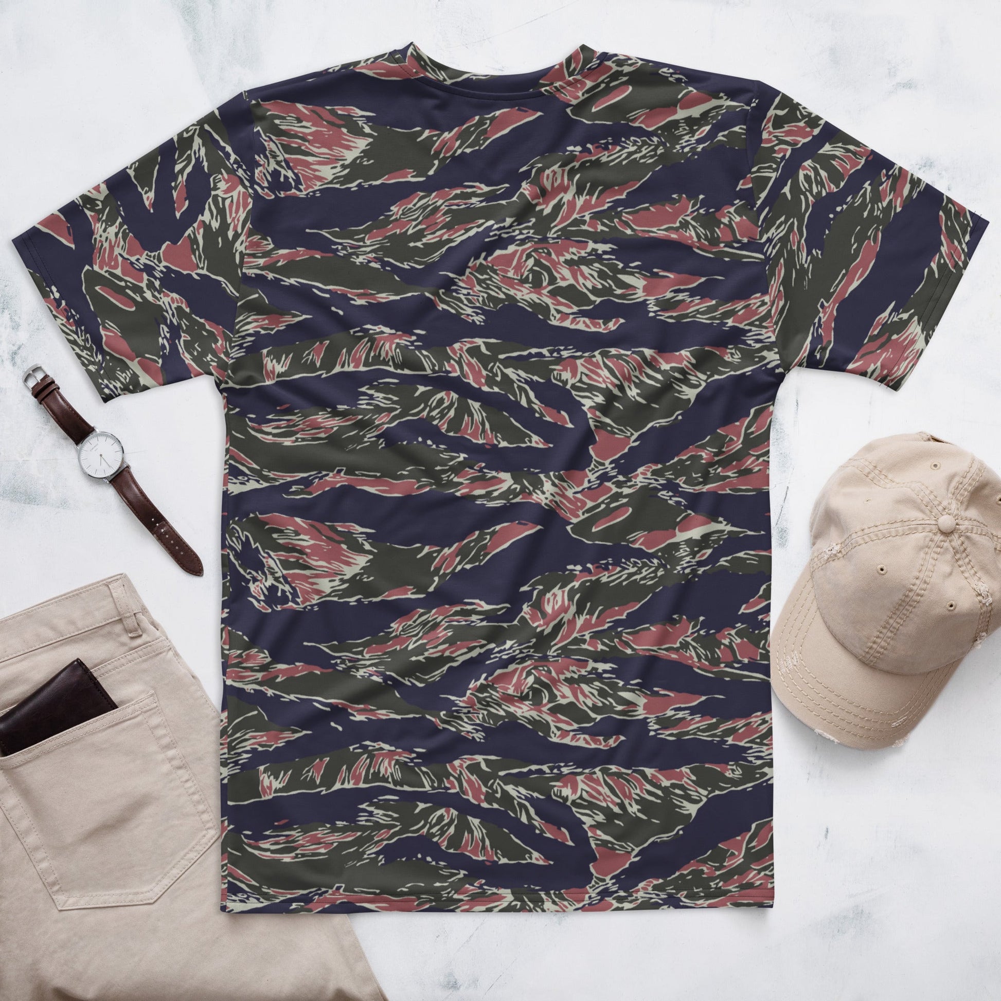Thailand Tiger Stripe CAMO Mens T-Shirt