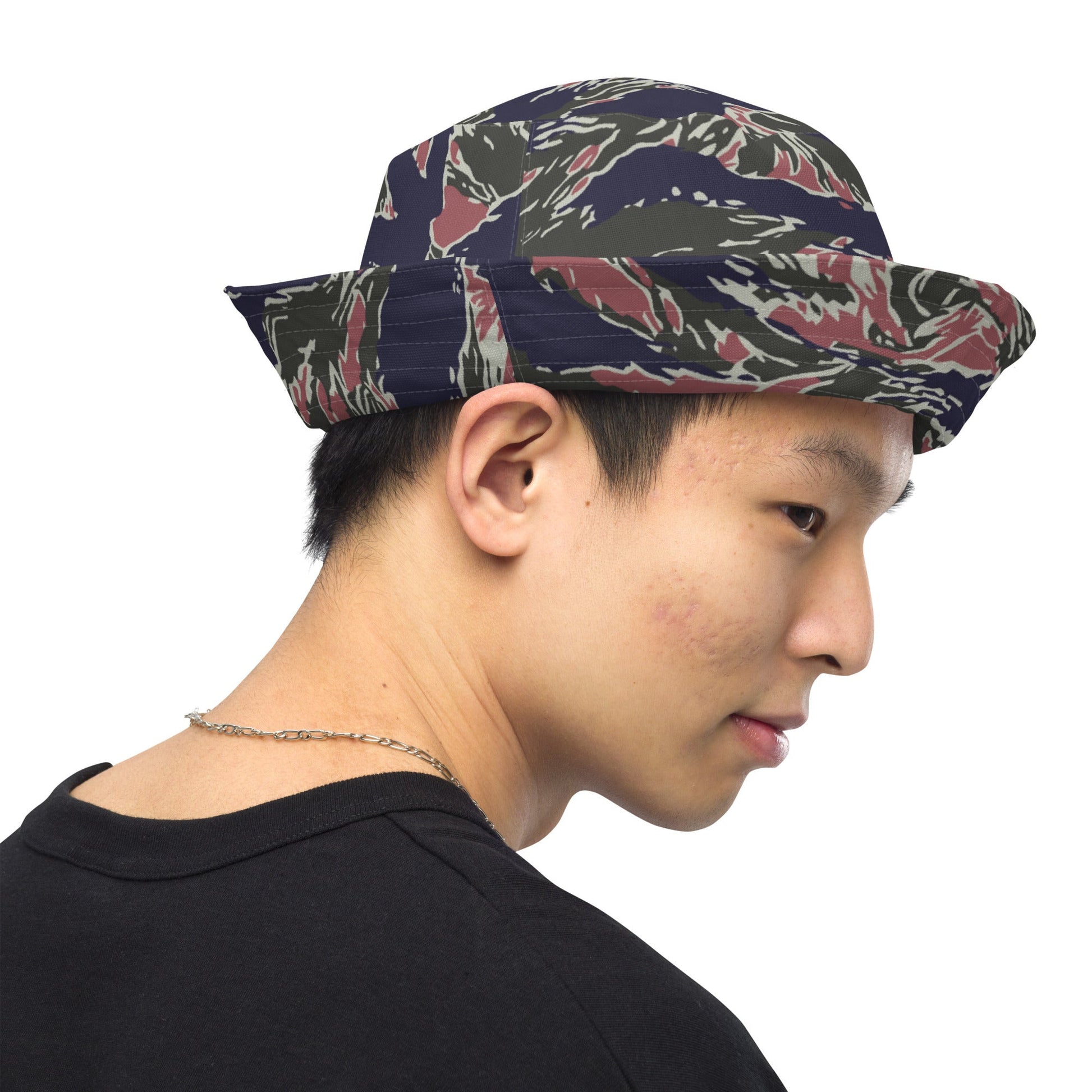 Thailand Tiger Stripe CAMO Reversible Bucket Hat