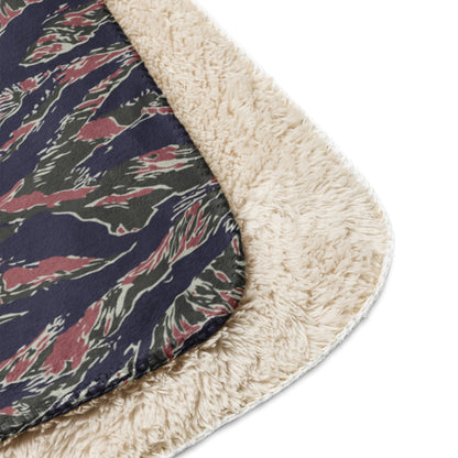 Thailand Tiger Stripe CAMO Sherpa Blanket