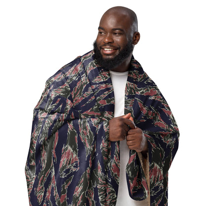 Thailand Tiger Stripe CAMO Sherpa Blanket