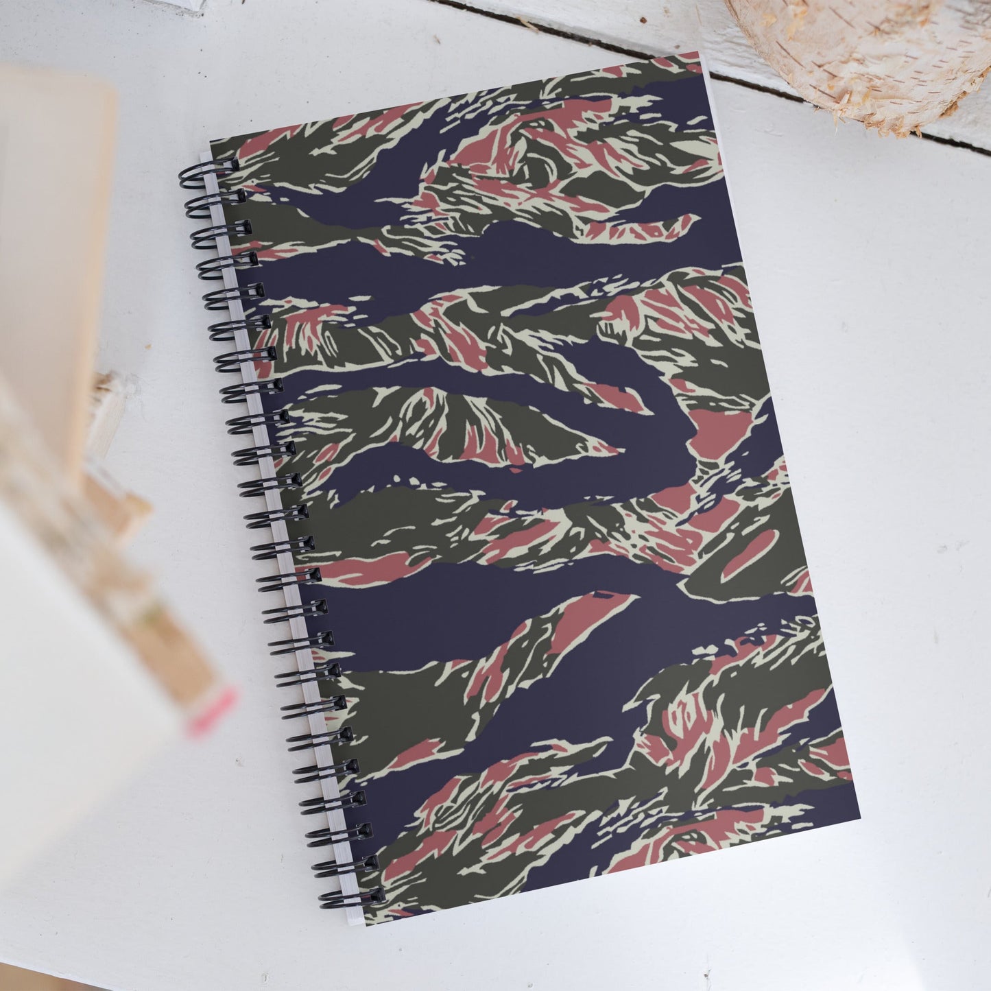 Thailand Tiger Stripe CAMO Spiral Notebook