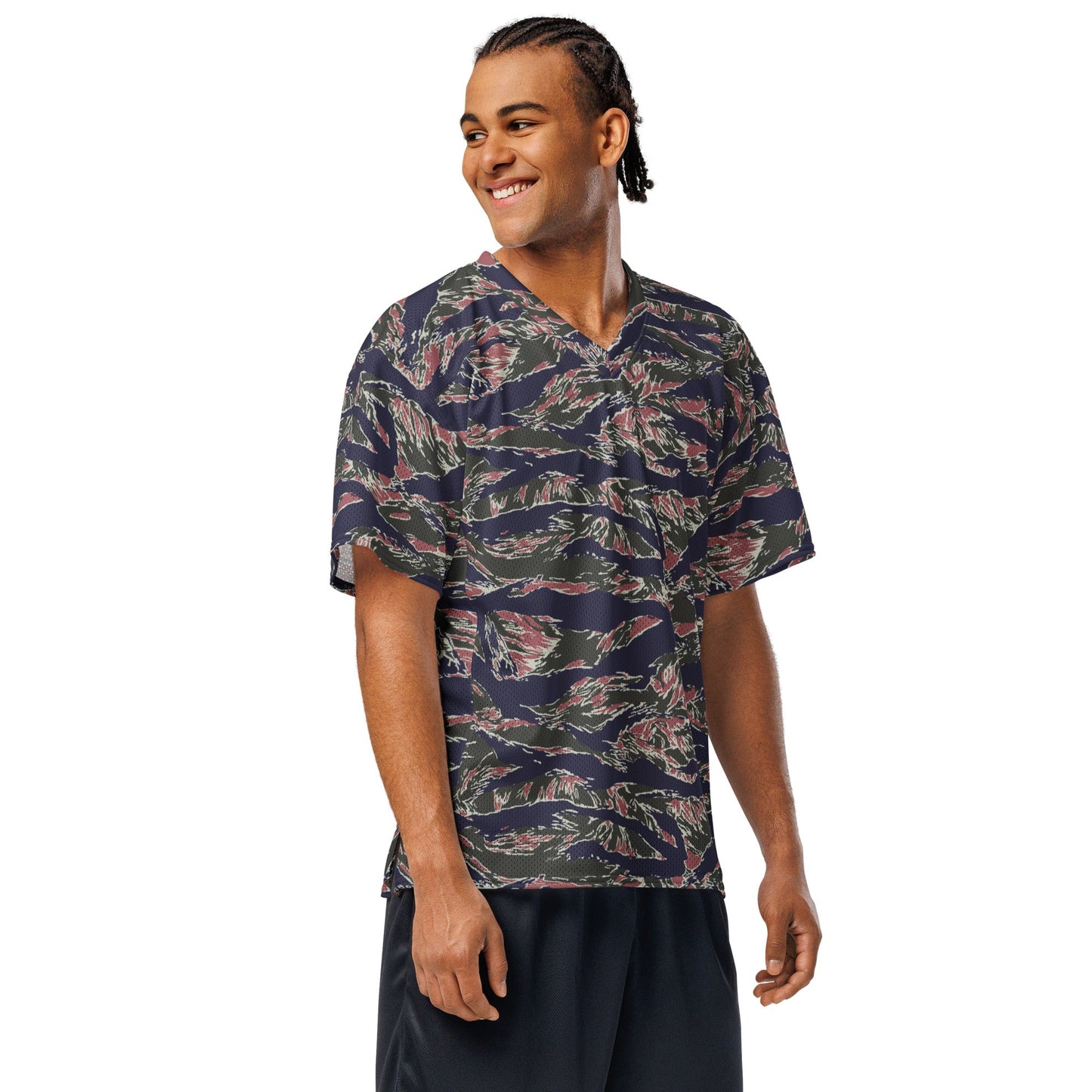 Thailand Tiger Stripe CAMO Unisex American Football Jersey