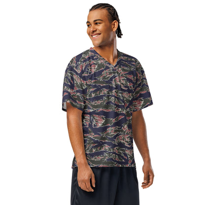 Thailand Tiger Stripe CAMO Unisex American Football Jersey