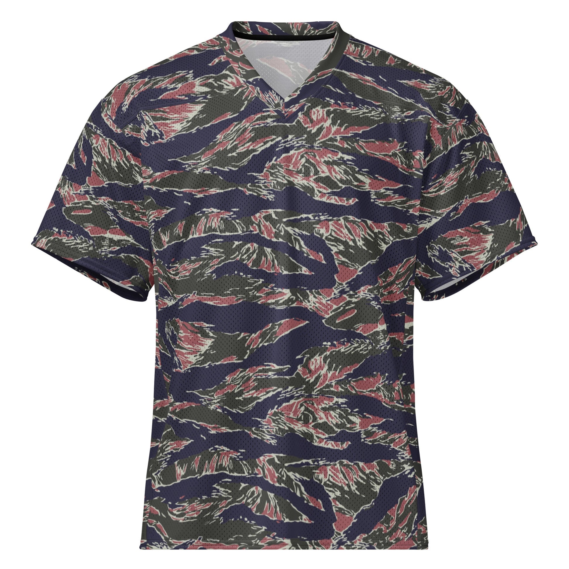 Thailand Tiger Stripe CAMO Unisex American Football Jersey - 2XS