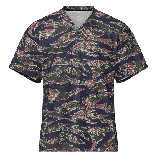Thailand Tiger Stripe CAMO Unisex American Football Jersey - 2XS