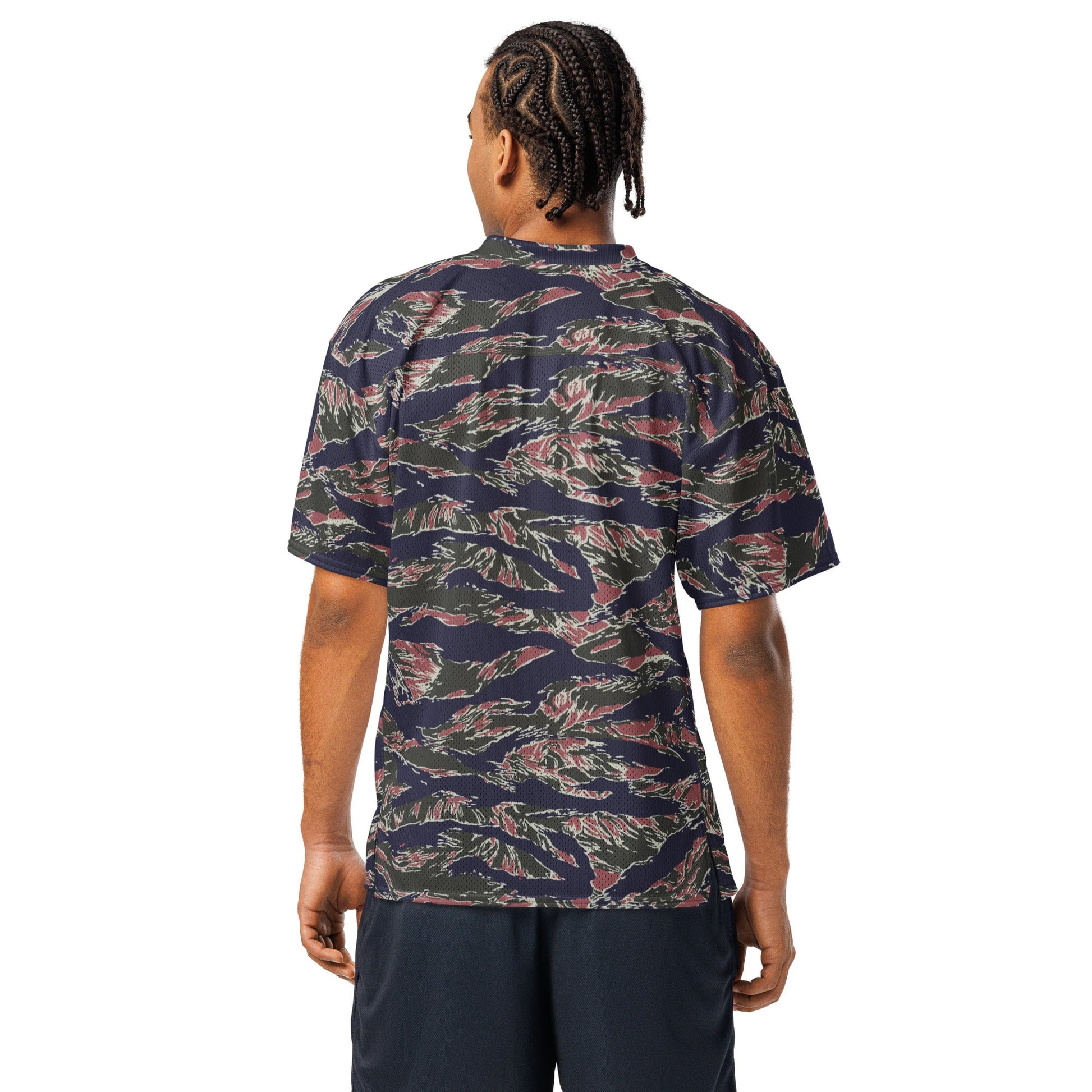Thailand Tiger Stripe CAMO Unisex American Football Jersey