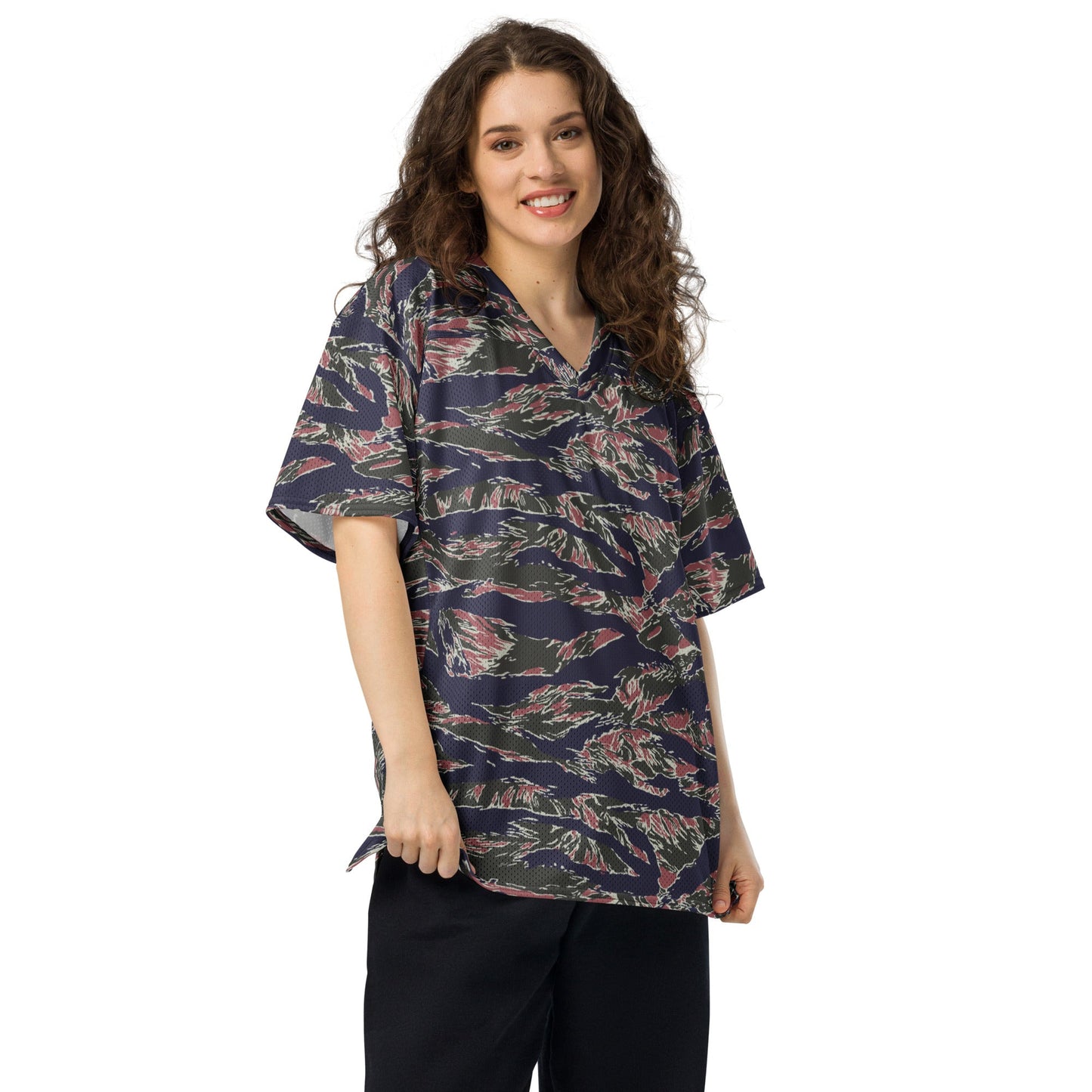 Thailand Tiger Stripe CAMO Unisex American Football Jersey