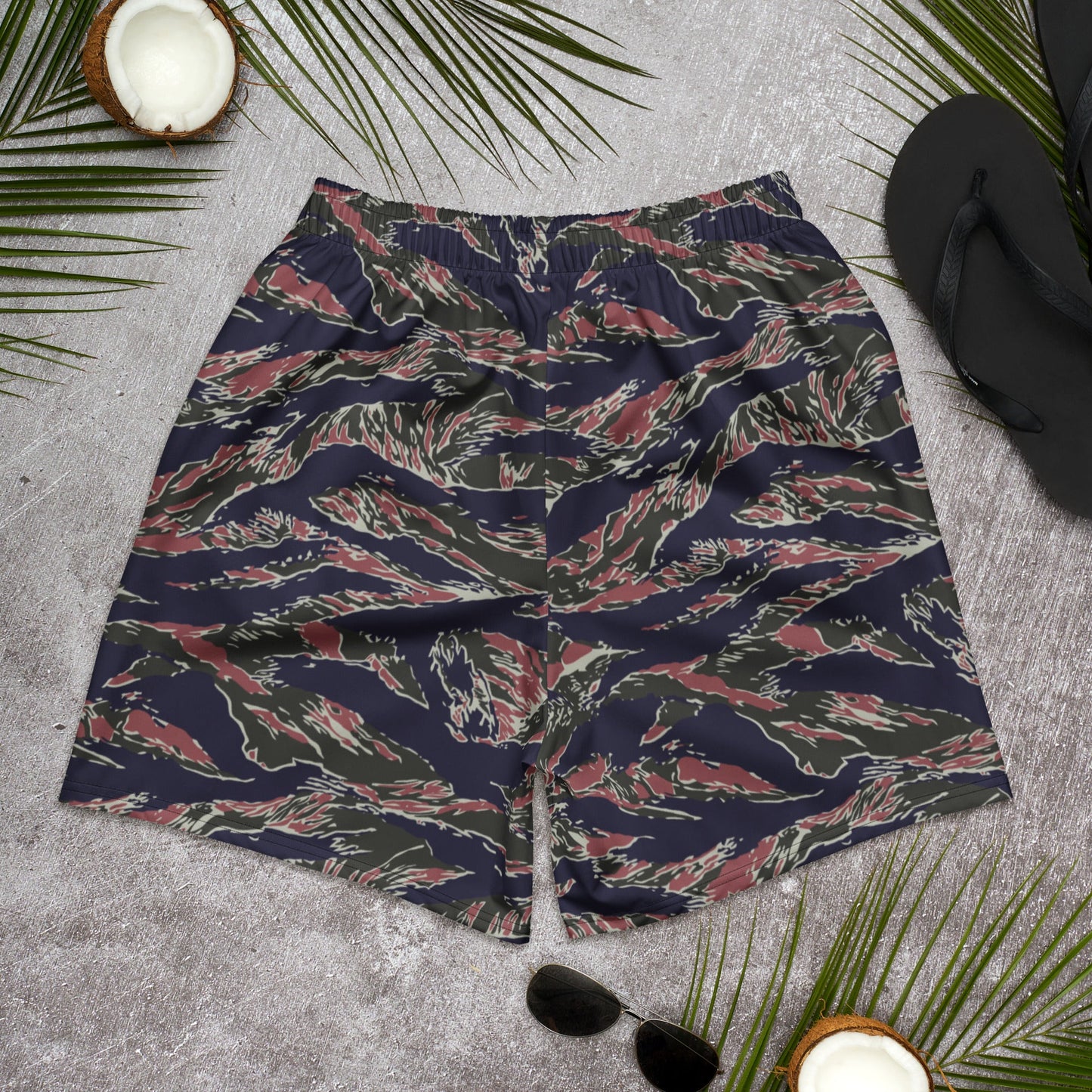 Thailand Tiger Stripe CAMO Unisex Athletic Long Shorts