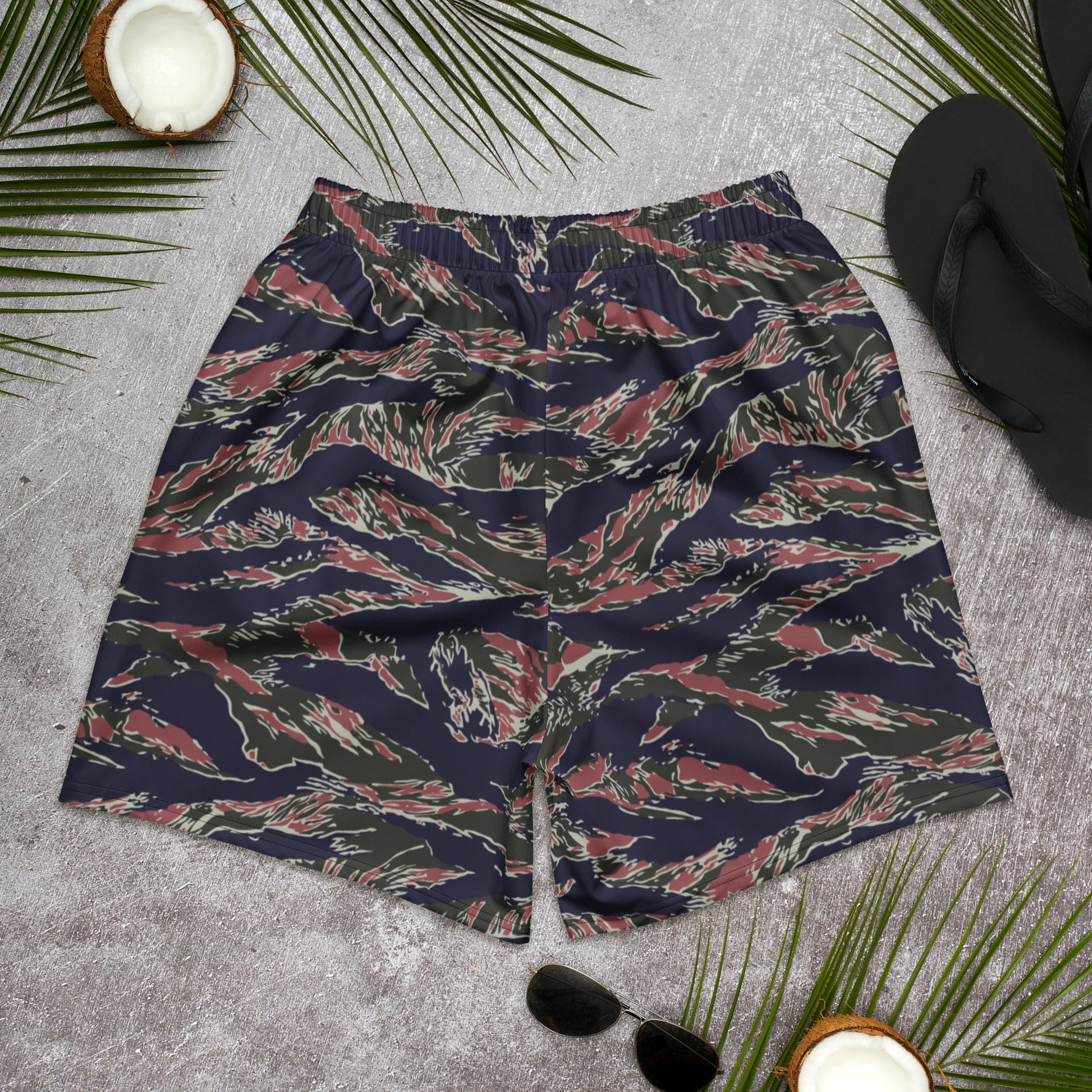 Thailand Tiger Stripe CAMO Unisex Athletic Long Shorts