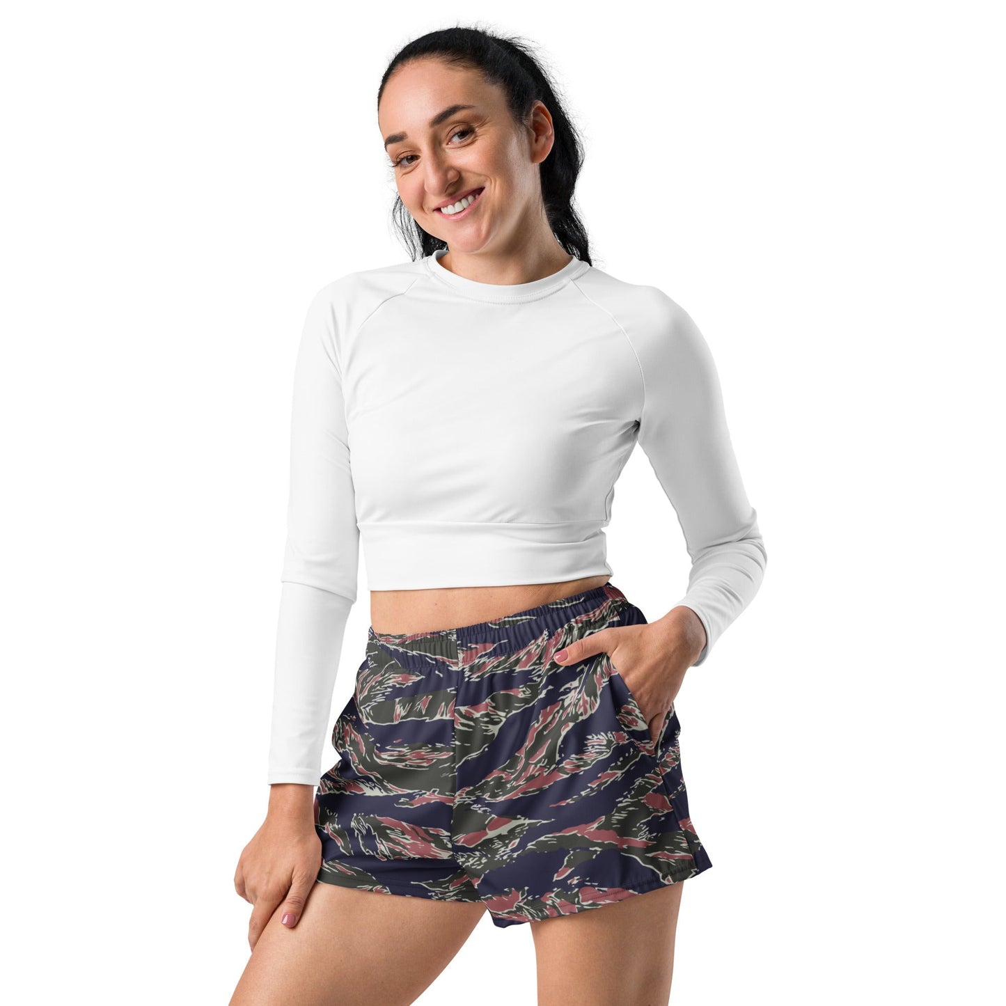 Thailand Tiger Stripe CAMO Unisex Athletic Shorts