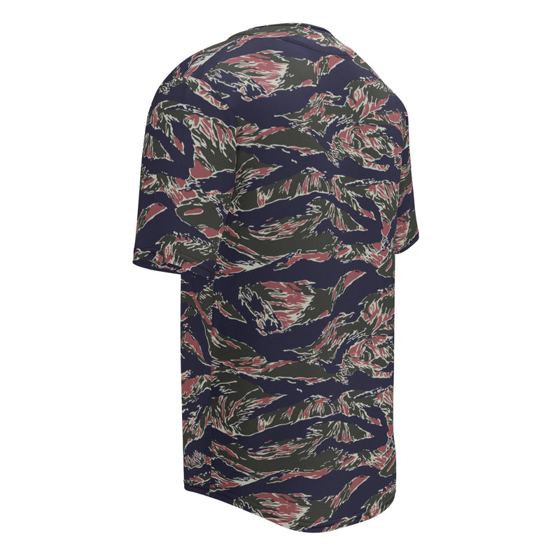 Tiger Stripe Siam Shadow CAMO Unisex Baseball Jersey