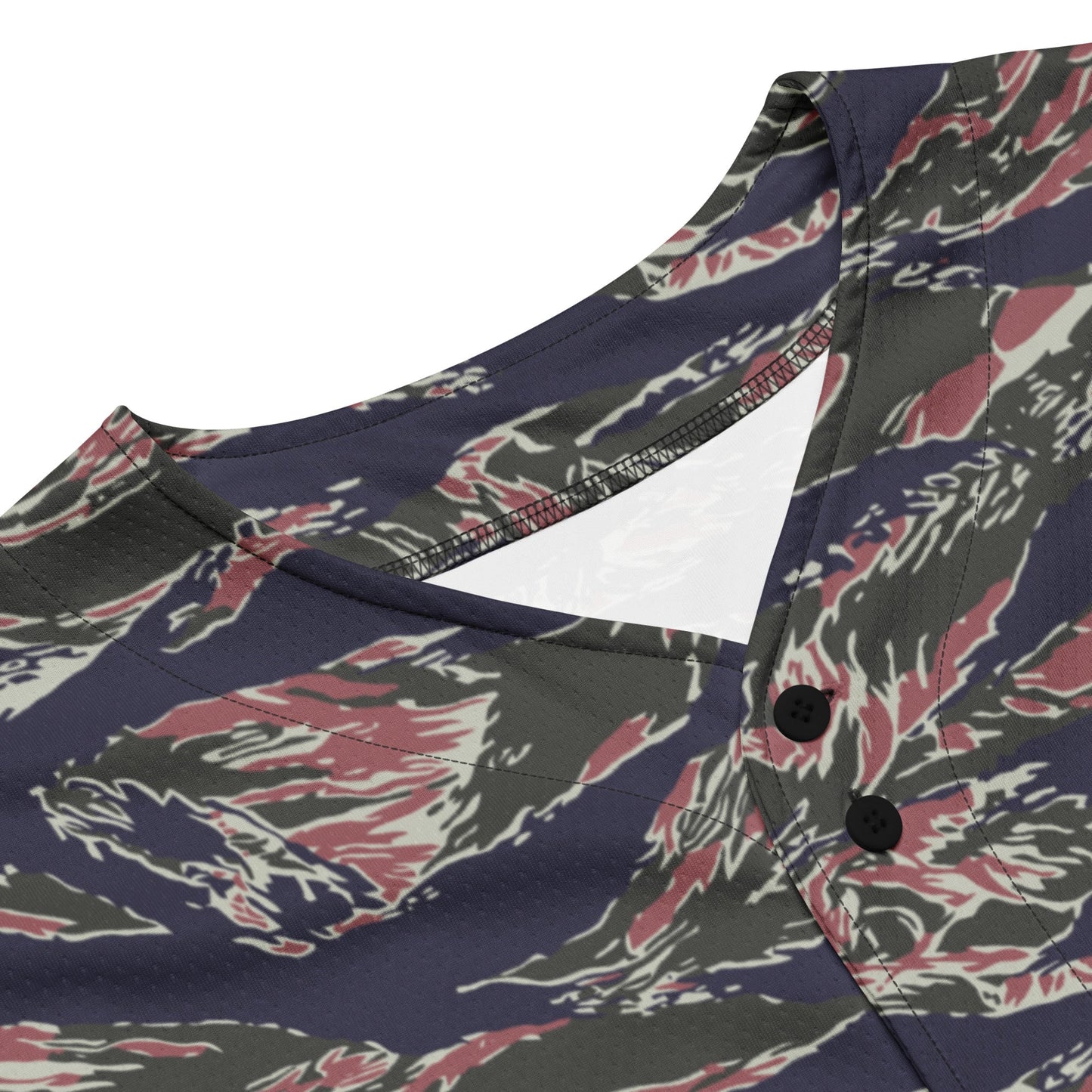 Thailand Tiger Stripe CAMO Unisex Baseball Jersey