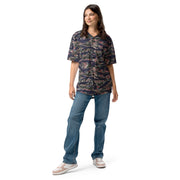 Tiger Stripe Siam Shadow CAMO Unisex Baseball Jersey