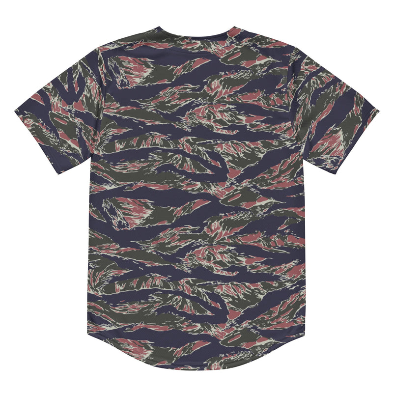 Tiger Stripe Siam Shadow CAMO Unisex Baseball Jersey