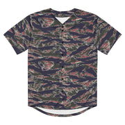 Tiger Stripe Siam Shadow CAMO Unisex Baseball Jersey