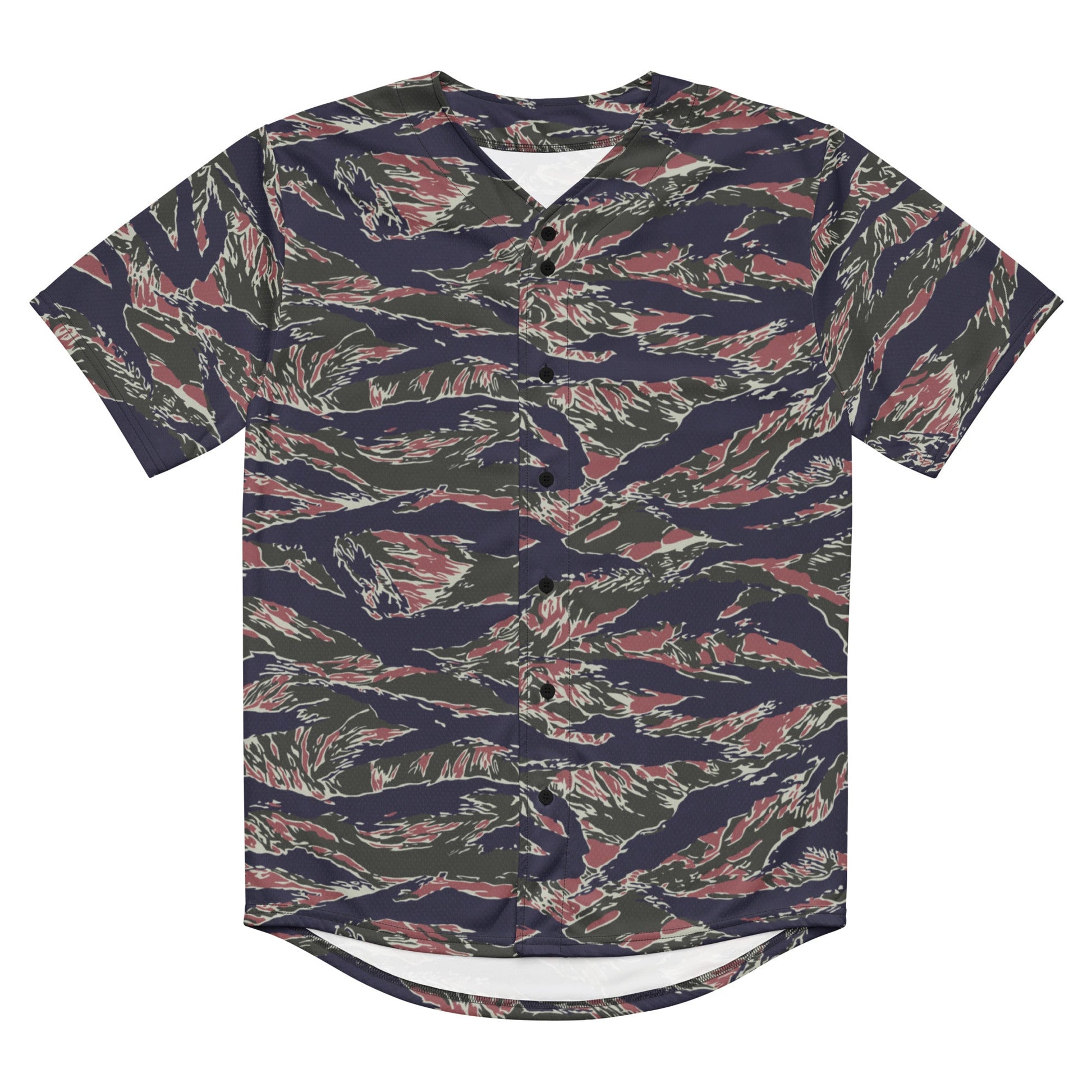 Thailand Tiger Stripe CAMO Unisex Baseball Jersey