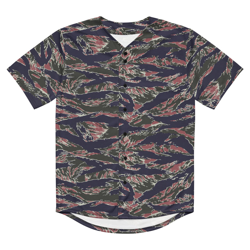 Tiger Stripe Siam Shadow CAMO Unisex Baseball Jersey