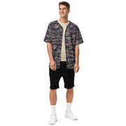 Tiger Stripe Siam Shadow CAMO Unisex Baseball Jersey