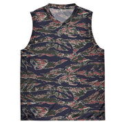 Tiger Stripe Siam Shadow CAMO Unisex Basketball Jersey