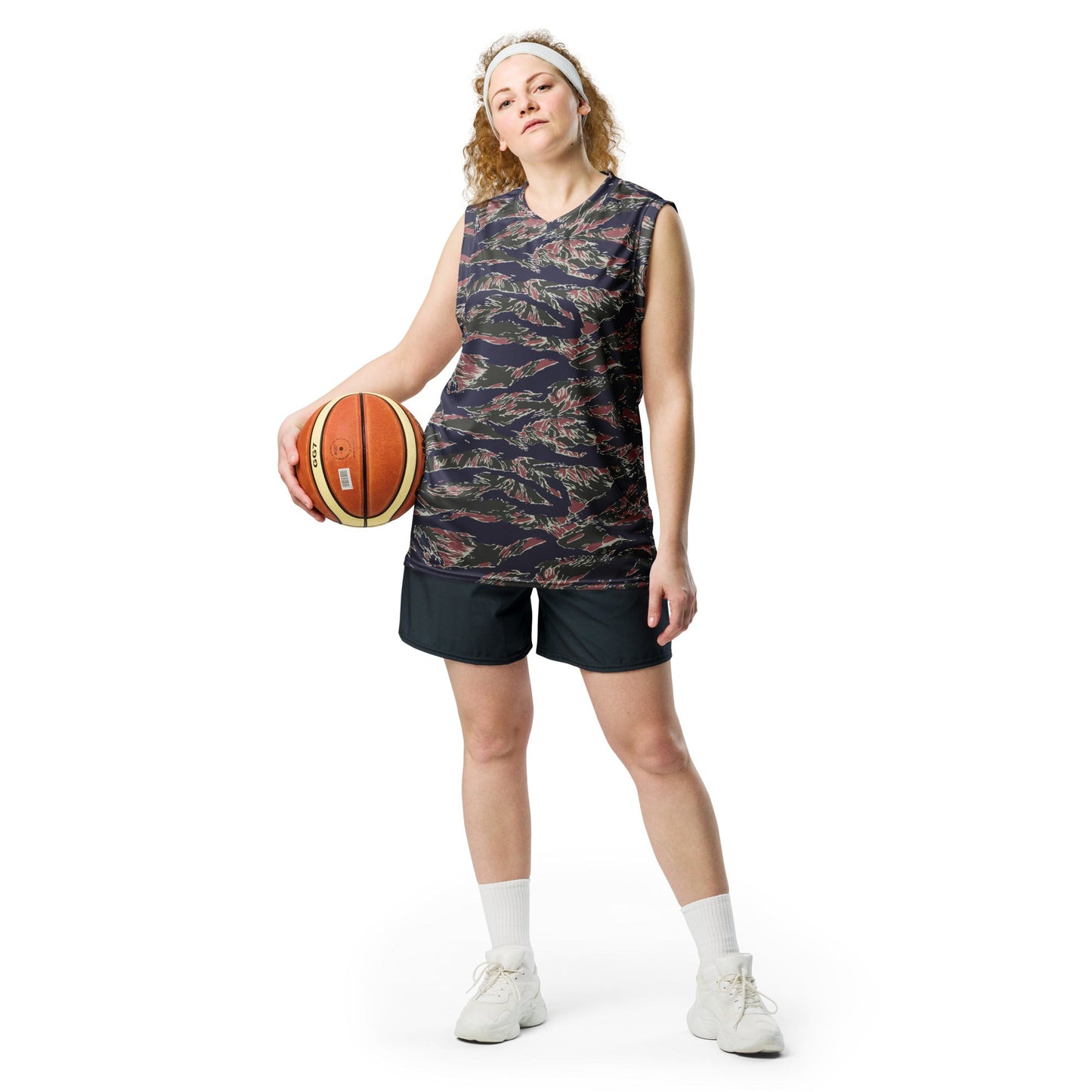 Thailand Tiger Stripe CAMO Unisex Basketball Jersey