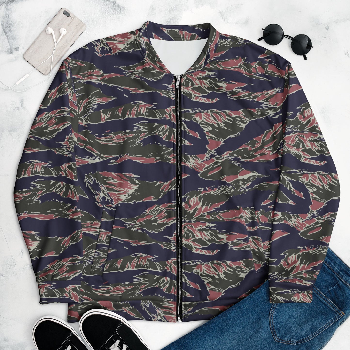 Thailand Tiger Stripe CAMO Unisex Bomber Jacket