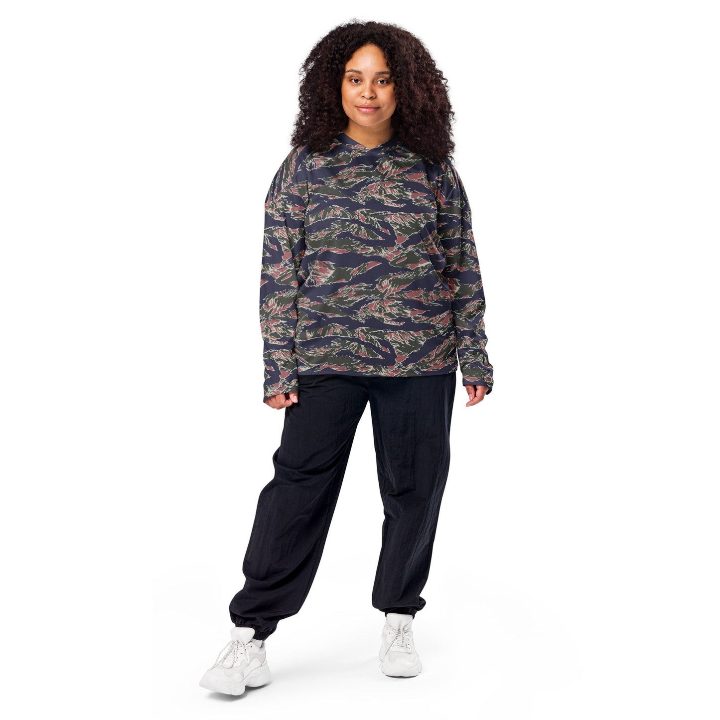 Thailand Tiger Stripe CAMO Unisex Hockey Fan Jersey