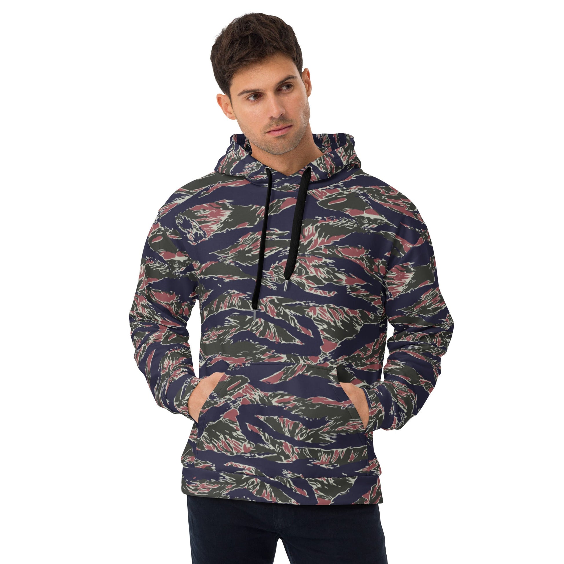 Thailand Tiger Stripe CAMO Unisex Hoodie - 2XS