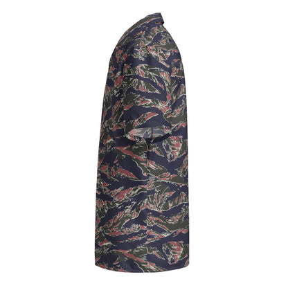 Thailand Tiger Stripe CAMO Unisex Short-Sleeve Button Shirt