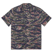 Tiger Stripe Siam Shadow CAMO Unisex Short-Sleeve Button Shirt - Button-Up