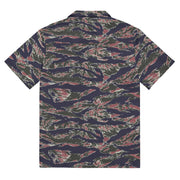 Tiger Stripe Siam Shadow CAMO Unisex Short-Sleeve Button Shirt - Button-Up