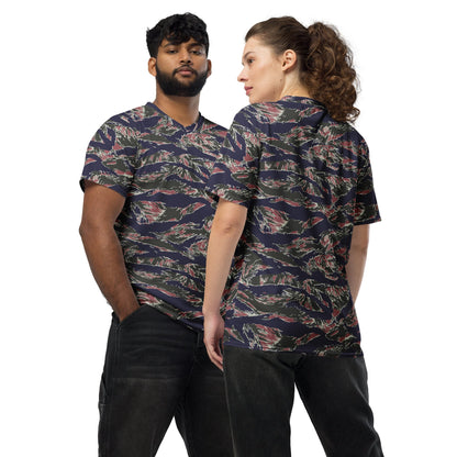 Thailand Tiger Stripe CAMO Unisex Sports Jersey - 2XS