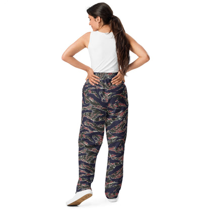 Thailand Tiger Stripe CAMO Unisex Wide-Leg Joggers