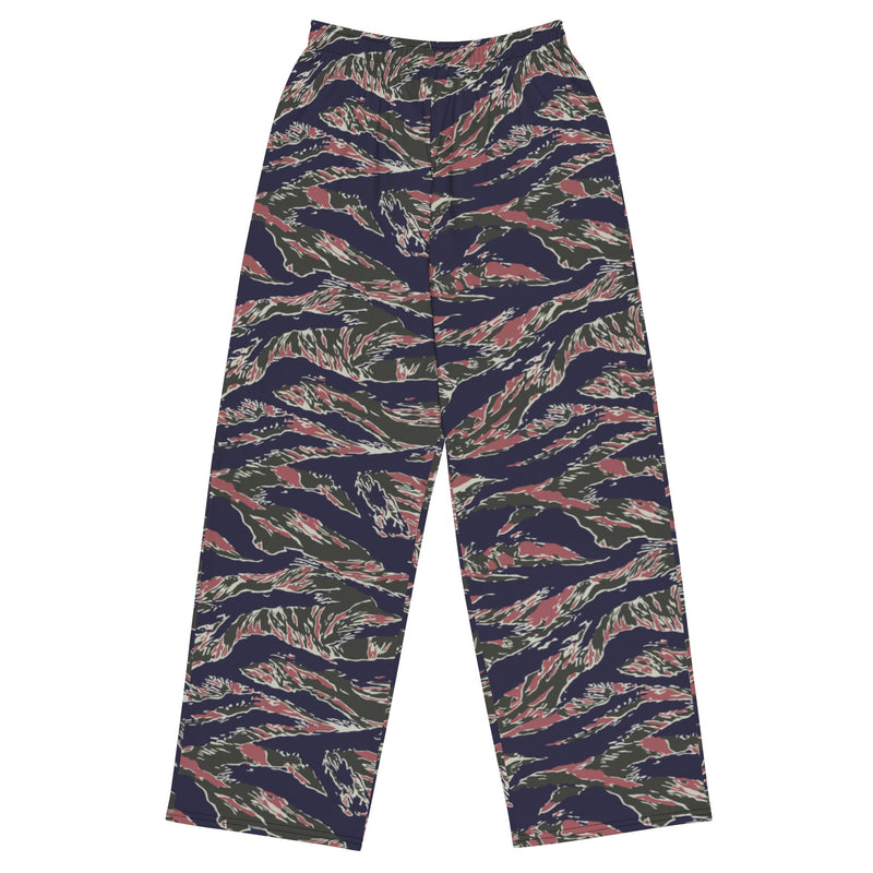 Tiger Stripe Siam Shadow CAMO Unisex Wide-Leg Leisure Pants - 2XS - Pant