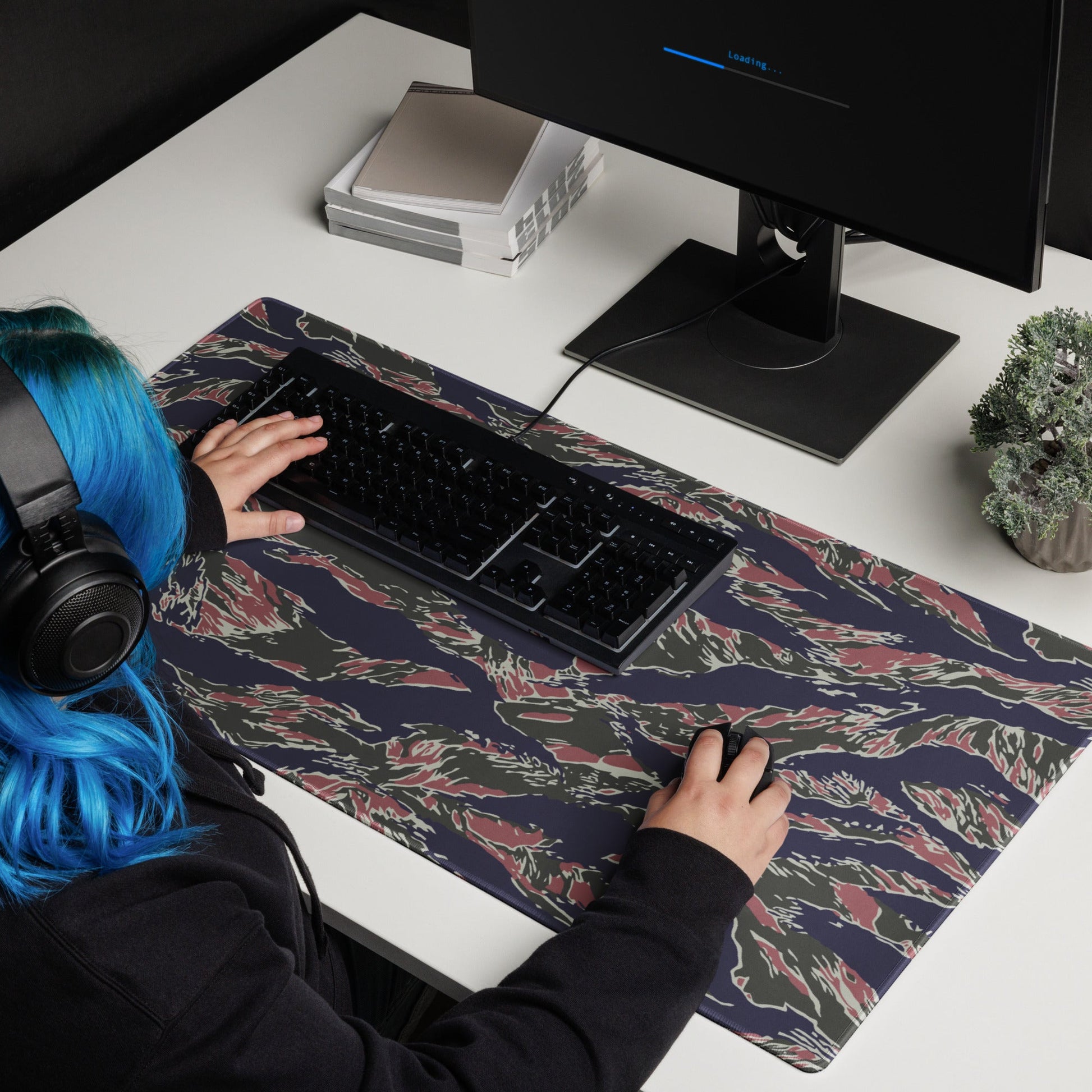Thailand Tiger Stripe CAMO Universal Large Desk Pad