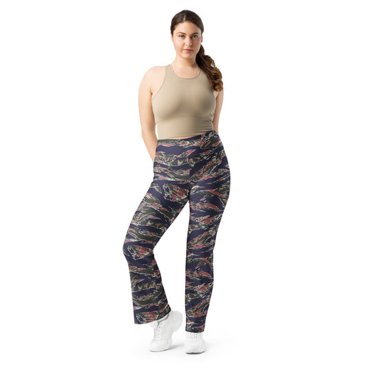 Thailand Tiger Stripe CAMO Womens Flare Leggings